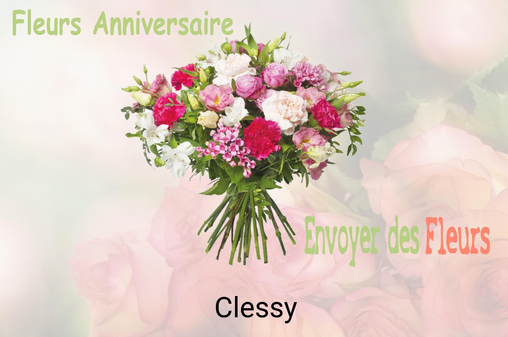 Bouquet de fleurs d’anniversaire livré à Clessy